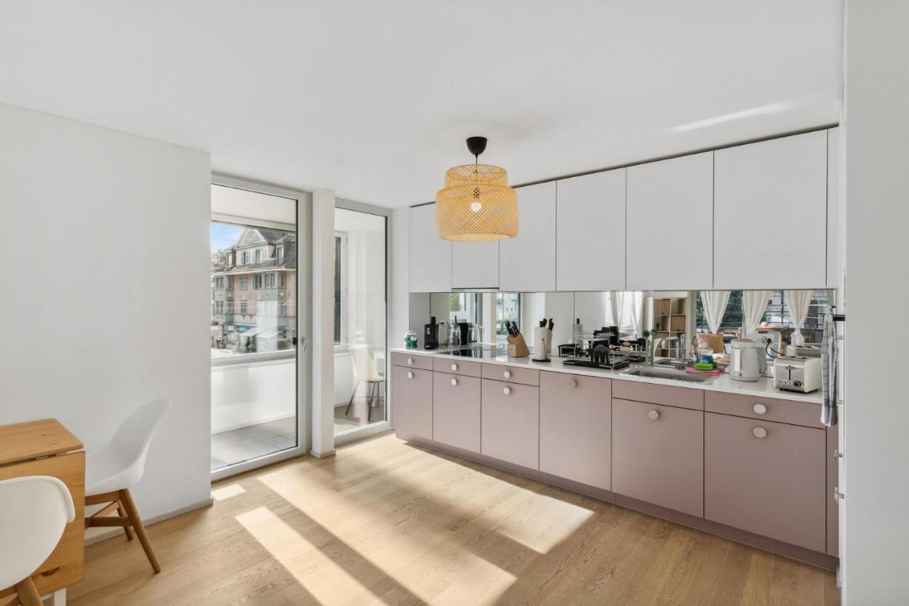 Zurich Flat: Central & Lake Convenience Extérieur photo
